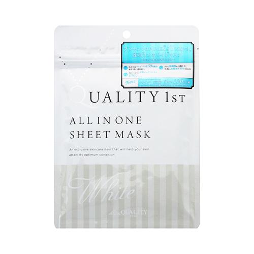 Quality 1st All In One White Sheet Mask mau trang