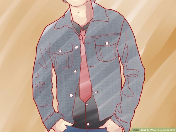 Tips mặc áo khoác Jean cực chất cho phái mạnh 6