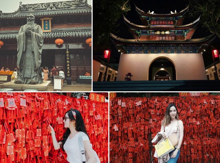 Miếu Khổng Tử - địa điểm du lịch Nam Kinh
