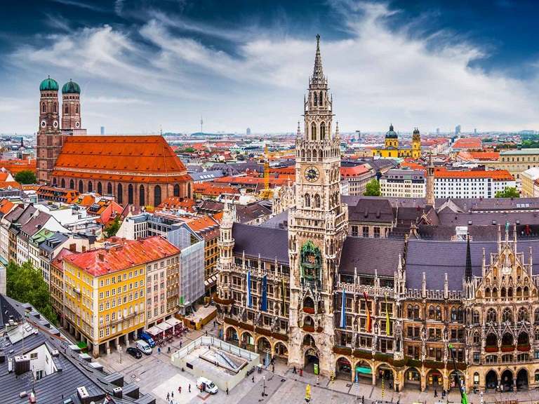 Địa điểm du lịch ở Đức - Thành phố Munich 