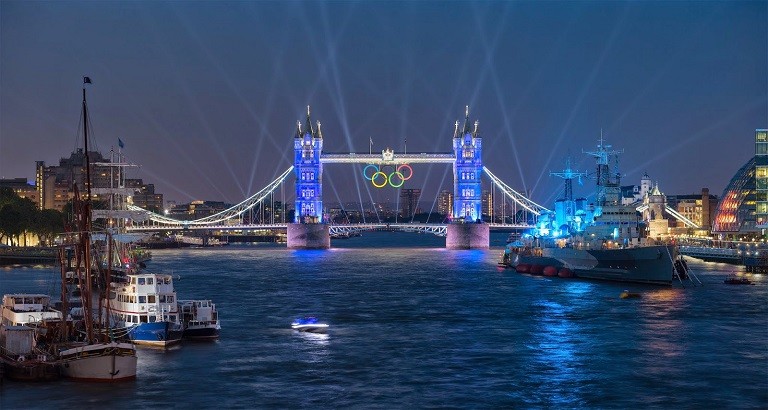 Tháp cầu trên sông Thames - địa điểm du lịch tại Anh