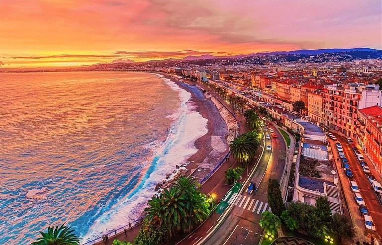 Du lịch Châu  u nên đi đâu - Thành phố Nice, Pháp 