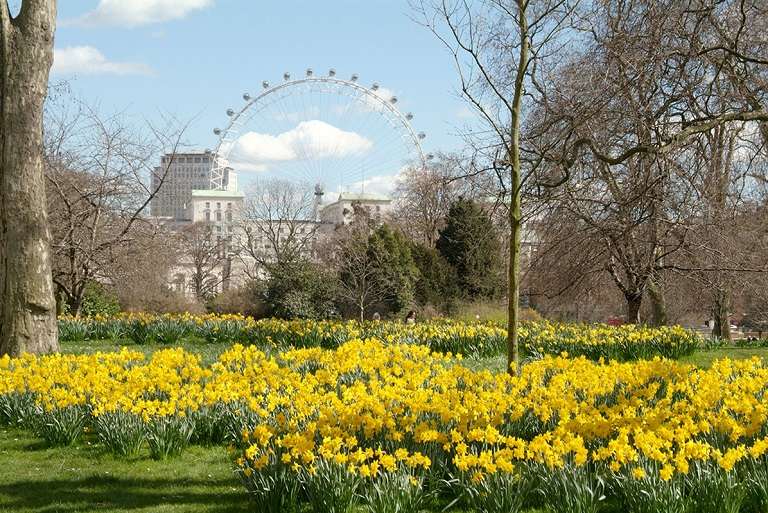 Kinh nghiệm du lịch London - Nên tham quan vào mùa xuân 