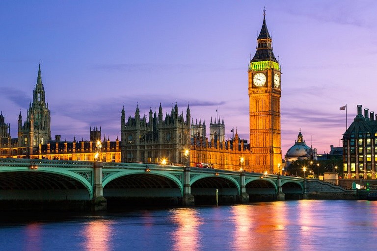 Tháp đồng hồ Big Ben là biểu tượng của London