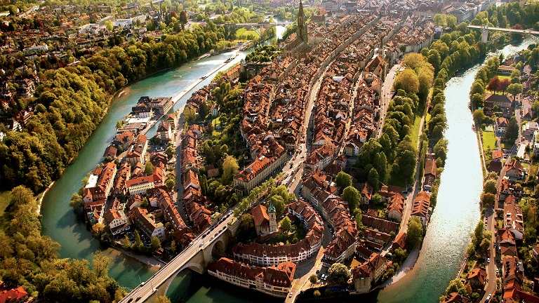 Thị trấn cổ Bern 